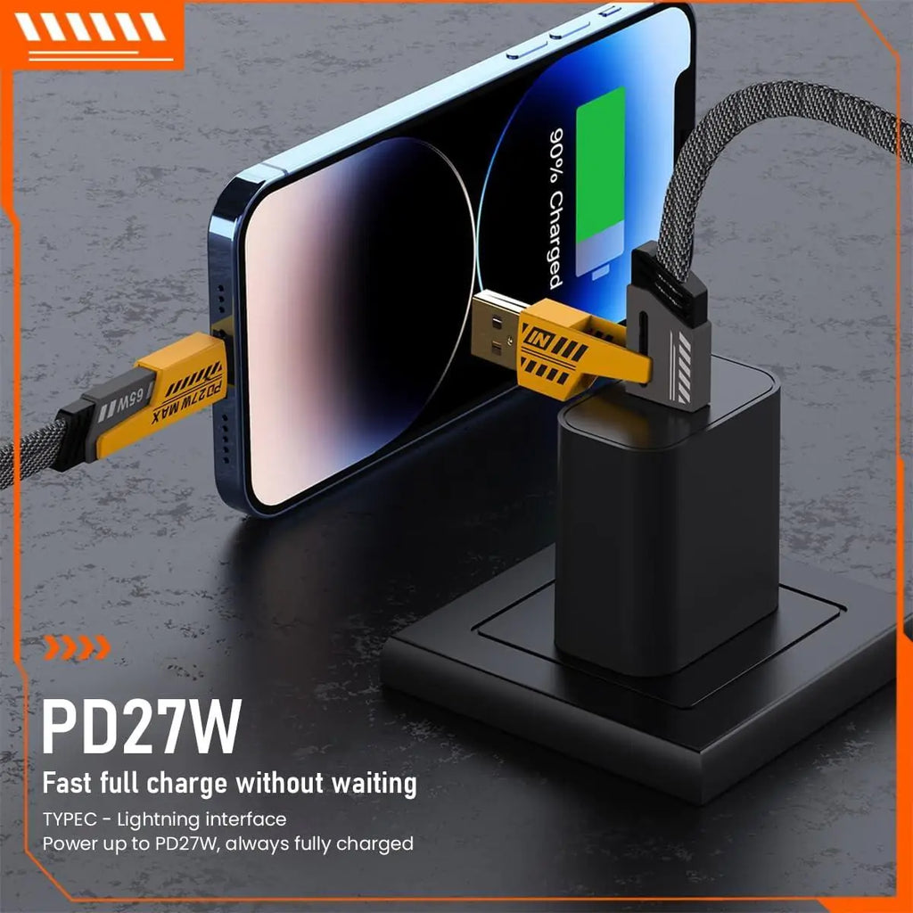 Usb C Cable Lightning Cable 4 In 1