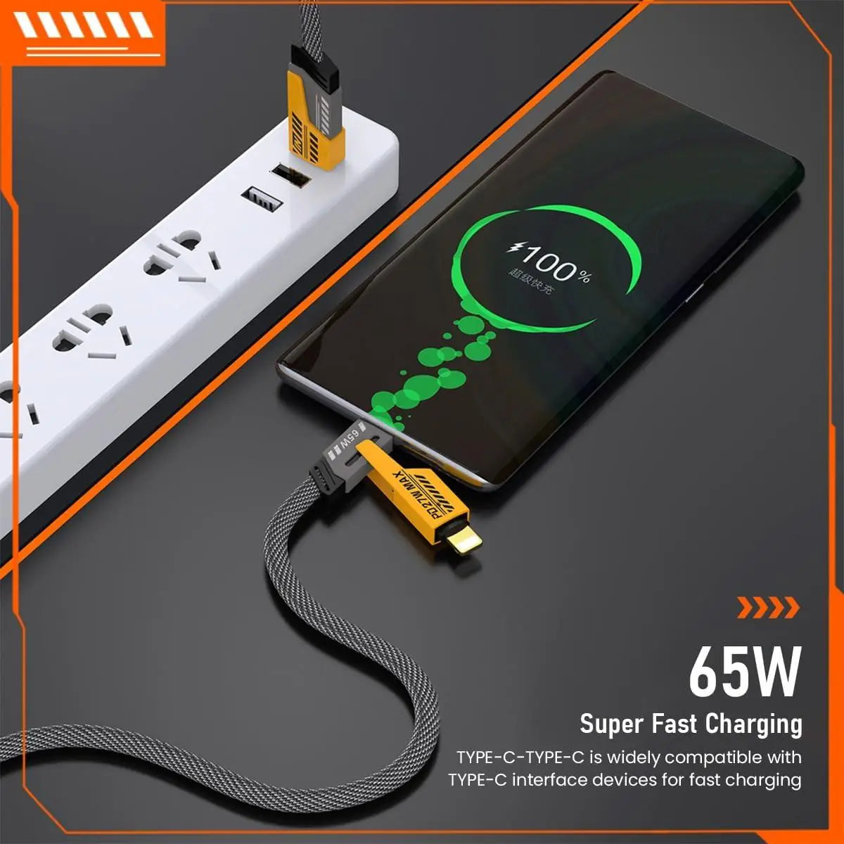 Usb C Cable Lightning Cable 4 In 1