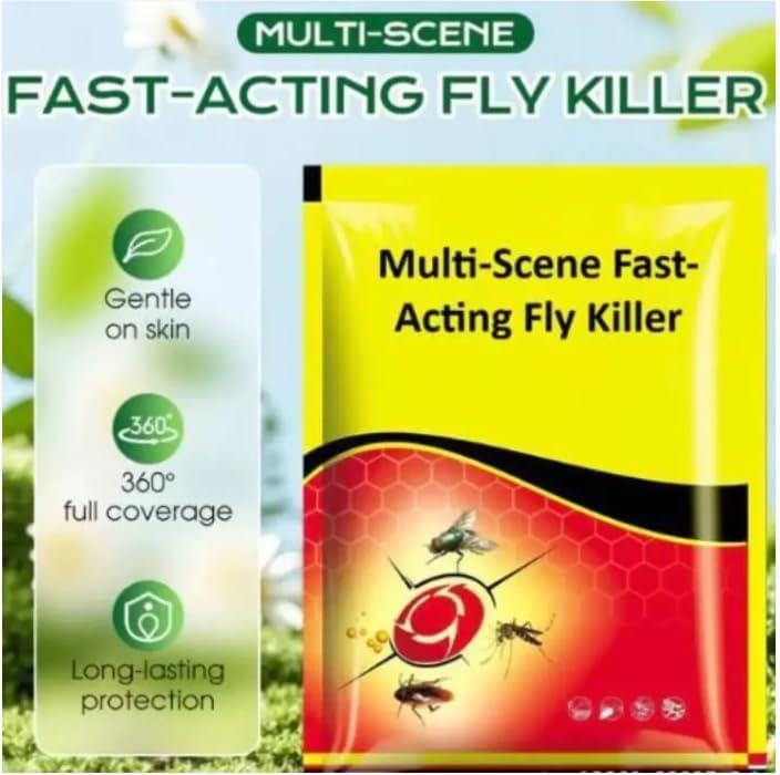 Multi-Scene Fast-Acting Fly Killer Powder (Pack Of 2)
